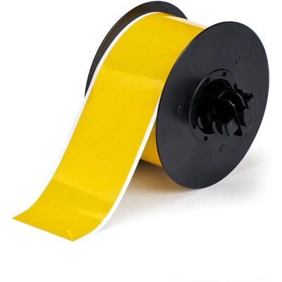 Brady - B30C-2250-584-YL - Jaune - Ruban d’étiquettes - Publicité Brady - B30C-2250-584-YL - Jaune - Ruban d’étiquettes - Publicité
