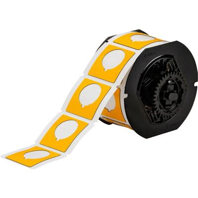 Brady - B30EP-169-593-YL - Polyester - Jaune - Étiquette Brady - B30EP-169-593-YL - Polyester - Jaune - Étiquette