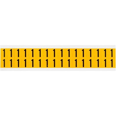 Brady - 1520-1 - Schwarz auf Gelb - 14x19mm - Label Brady - 1520-1 - Schwarz auf Gelb - 14x19mm - Label