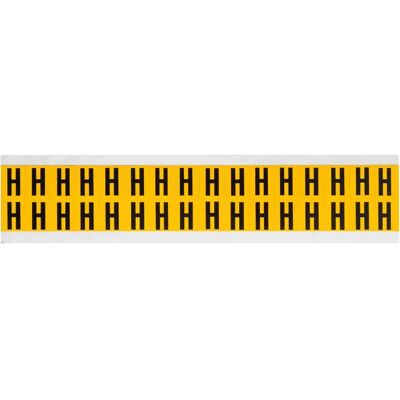 Brady - 1520-H - Schwarz auf Gelb - 14 x 19mm - Label Brady - 1520-H - Schwarz auf Gelb - 14 x 19mm - Label