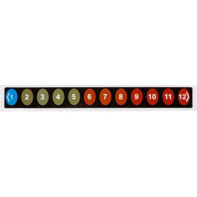 Brady - TIL-8-1C-12C - Rechteckig - Label Brady - TIL-8-1C-12C - Rechteckig - Label