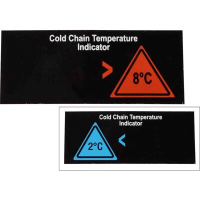 Brady - TIL-9-2C-8C - Schwarz & Rot - Polyester - Label Brady - TIL-9-2C-8C - Schwarz & Rot - Polyester - Label