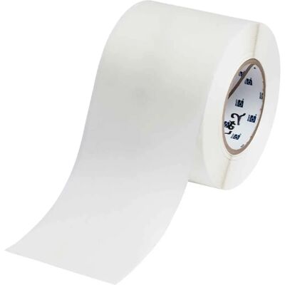 Brady - THT-4000-403-WT - Blanc - mat - étiquette imprimerie - Publicité Brady - THT-4000-403-WT - Blanc - mat - étiquette imprimerie - Publicité