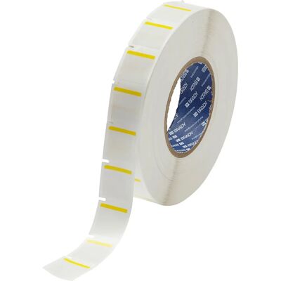 Brady - THT-179-494-YL - Weiß/Gelb - Polyester Label Brady - THT-179-494-YL - Weiß/Gelb - Polyester Label