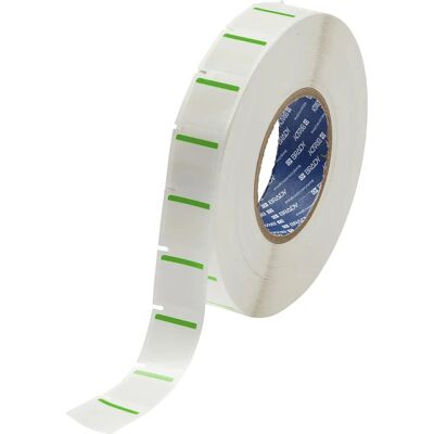 Brady - THT-179-494-GN - Polyester - Blanc/Vert - Étiquette - Publicité Brady - THT-179-494-GN - Polyester - Blanc/Vert - Étiquette - Publicité