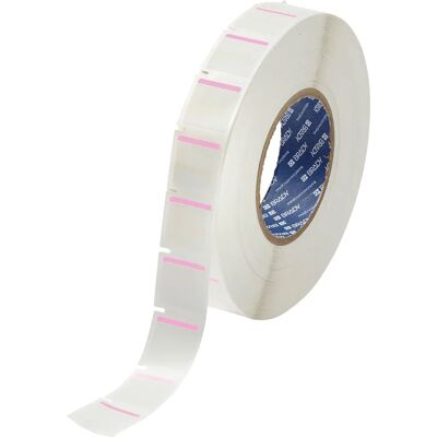Brady THT-179-494-PK Blanc/Rose 25,4 × 25,4 mm Polyester - étiquette - Publicité Brady THT-179-494-PK Blanc/Rose 25,4 × 25,4 mm Polyester - étiquette - Publicité