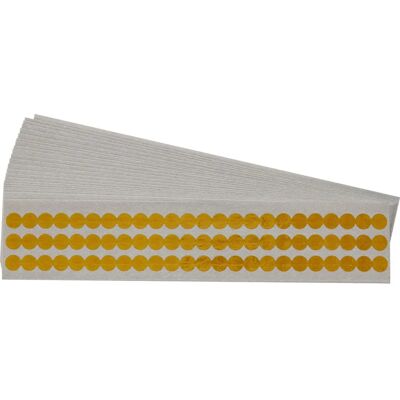 Brady - CMKC-375-PK - Amber - 9.53 mm - Étiquette - Publicité Brady - CMKC-375-PK - Amber - 9.53 mm - Étiquette - Publicité