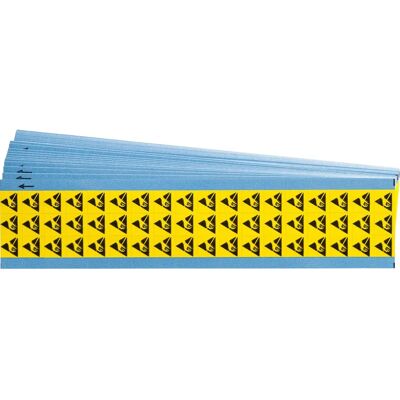 Brady - SL-13-PK - Noir sur Jaune - Vinyl 54 pcs - Marqueur de câble - Publicité Brady - SL-13-PK - Noir sur Jaune - Vinyl 54 pcs - Marqueur de câble - Publicité