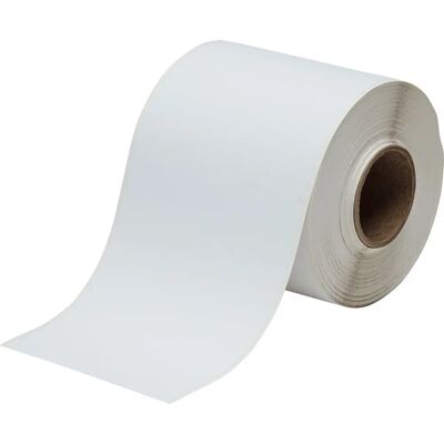 Brady - J20C-4000-2581 - Weiß - Vinyl - 101,60 mm x 30,48 m - Druckeretikett Brady - J20C-4000-2581 - Weiß - Vinyl - 101,60 mm x 30,48 m - Druckeretikett