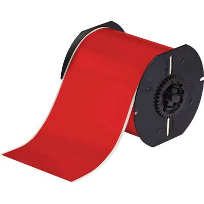 Brady B30C-4000-7569-RD Selbstklebendes Vinyl Etikett - Rot Brady B30C-4000-7569-RD Selbstklebendes Vinyl Etikett - Rot