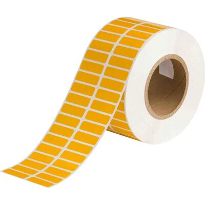 Brady - THT-37-423-10-YL - Gelb - 38.10 x 12.70 mm - Etikett Brady - THT-37-423-10-YL - Gelb - 38.10 x 12.70 mm - Etikett