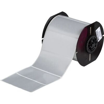 Brady - B33-55-435 - Silber - 101.60 x 50.80 mm - Etikett Brady - B33-55-435 - Silber - 101.60 x 50.80 mm - Etikett