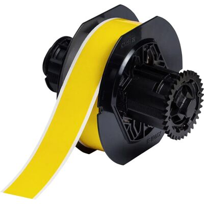 Brady B33C-1000-437YL Jaune 25.40 mm x 25.91 m Étiquette - Publicité Brady B33C-1000-437YL Jaune 25.40 mm x 25.91 m Étiquette - Publicité