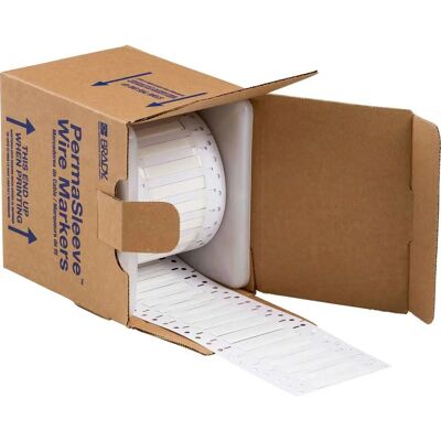 Brady - LSZH-187-2-WT-S - Blanc - 50.80 x 8.50 mm - Gaine thermo-rétractable - Publicité Brady - LSZH-187-2-WT-S - Blanc - 50.80 x 8.50 mm - Gaine thermo-rétractable - Publicité