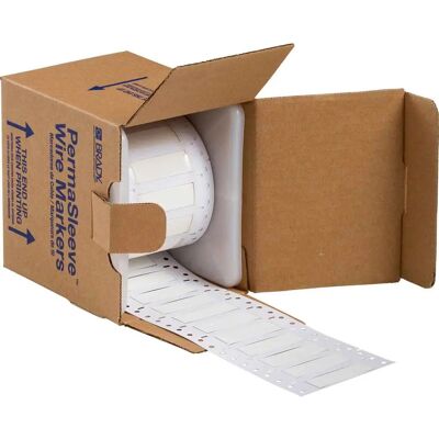Brady - LSZH-500-2-WT-S - Weiß - Kabelmarkierung Brady - LSZH-500-2-WT-S - Weiß - Kabelmarkierung