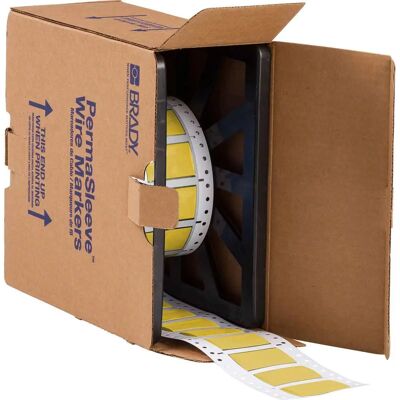 Brady LSZH-750-2-YL-4 - Gelb - 12,7x31,8 mm - Schrumpfschlauch Brady LSZH-750-2-YL-4 - Gelb - 12,7x31,8 mm - Schrumpfschlauch
