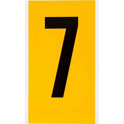Brady - 1570-7 - Schwarz auf Gelb - 127 x 228mm - Label Brady - 1570-7 - Schwarz auf Gelb - 127 x 228mm - Label