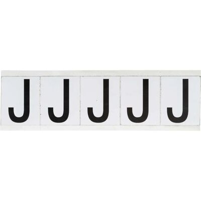 BRADY - 9714-J - Schwarz auf Weiß - 46 x 57 mm - Label BRADY - 9714-J - Schwarz auf Weiß - 46 x 57 mm - Label