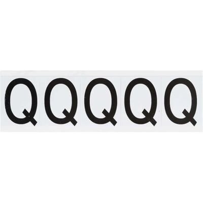 Brady - 9714-Q - 46x57mm - Schwarz auf Weiß - Label Brady - 9714-Q - 46x57mm - Schwarz auf Weiß - Label