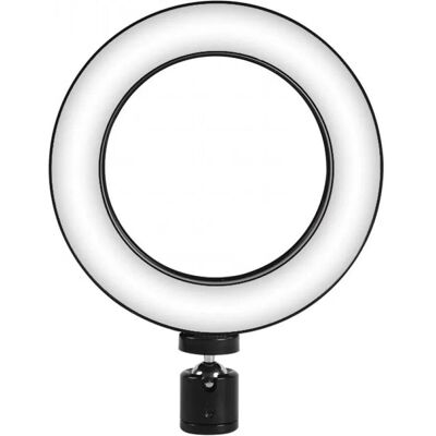 Lampe Selfie eStore 16cm - 3 Modes, Dimmable, Support Trépied Lampe Selfie eStore 16cm - 3 Modes, Dimmable, Support Trépied