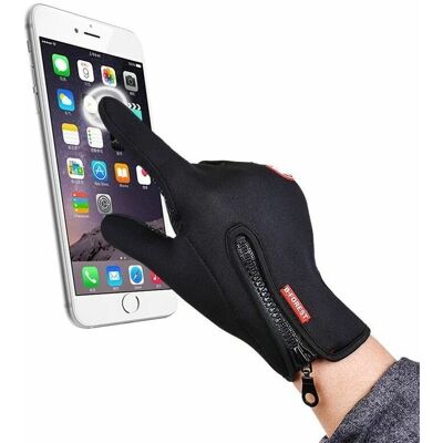 Gants tactiles noirs eStore - Gants - Publicité Gants tactiles noirs eStore - Gants - Publicité