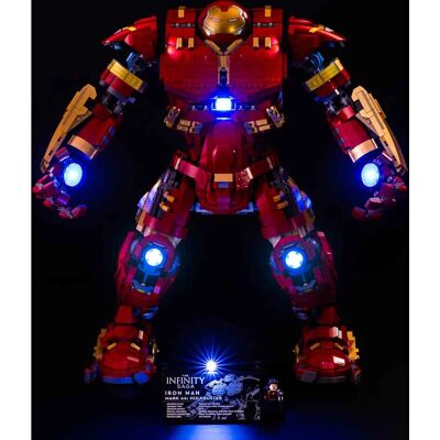 Light My Bricks - LED Licht Set für LEGO Hulkbuster Light My Bricks - LED Licht Set für LEGO Hulkbuster
