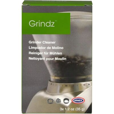 Urnex Brand Grindz Granulii de Curățare a Măcinătorilor - 3x35g Urnex Brand Grindz Granulii de Curățare a Măcinătorilor - 3x35g