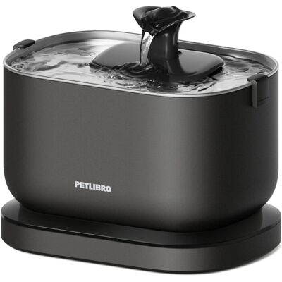 Petlibro Dockstream vannautomat - Trådløs, 2,5L, Svart Petlibro Dockstream vannautomat - Trådløs, 2,5L, Svart