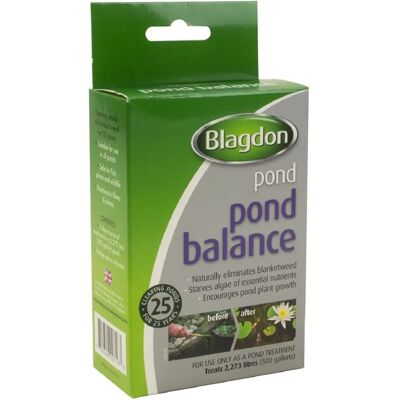 Blagdon Pond Balance Treatment - 3 Doses - 500 Gal Pond Blagdon Pond Balance Treatment - 3 Doses - 500 Gal Pond