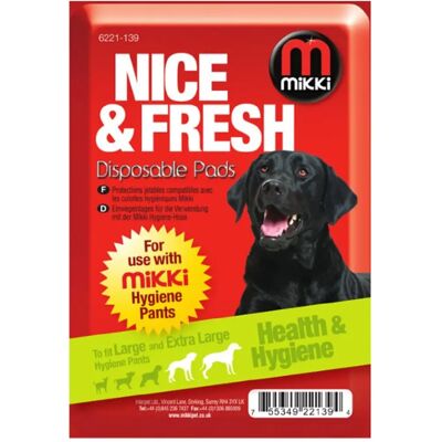 Serviettes hygiéniques jetables Mikki - Grande / Très grande Serviettes hygiéniques jetables Mikki - Grande / Très grande