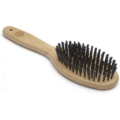 Brosse de Toilettage Écologique Mikki Bamboo - Pour Poils Courts et Moyens - Publicité Brosse de Toilettage Écologique Mikki Bamboo - Pour Poils Courts et Moyens - Publicité