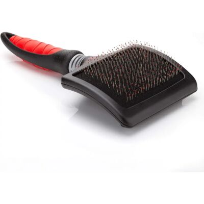 Mikki Brosse à Aiguilles Douces - Pour poils fins/moyens - Soins pour animaux - Publicité Mikki Brosse à Aiguilles Douces - Pour poils fins/moyens - Soins pour animaux - Publicité