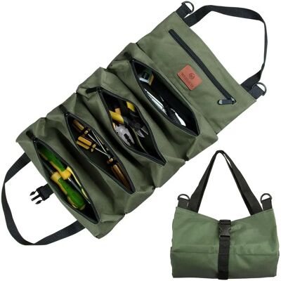 Sinand - Tool Roll Bag - Canvas - Zielony Wojskowy - Tool Roll Bag Sinand - Tool Roll Bag - Canvas - Zielony Wojskowy - Tool Roll Bag