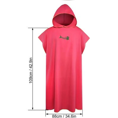 Okänd Märke Modell: N/A - Surf Handduk Poncho Okänd Märke Modell: N/A - Surf Handduk Poncho