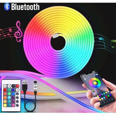 Unknown - RGB Neon Strip - RGB - 5V USB - striscia LED Unknown - RGB Neon Strip - RGB - 5V USB - striscia LED
