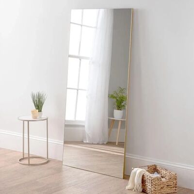 Yearn Mirror Gold Frameless 170x80cm - Full-length Mirror Yearn Mirror Gold Frameless 170x80cm - Full-length Mirror