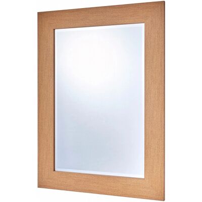 Yearn Oak Effect Wall Mirror - Wall Mirror Yearn Oak Effect Wall Mirror - Wall Mirror