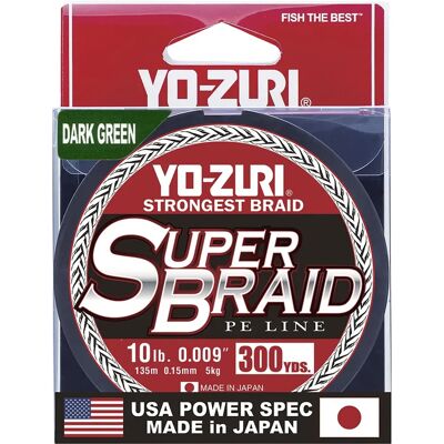 Yo Zuri Duel Model Green P.E Line 300YDS 10Lbs - Fishing Line Yo Zuri Duel Model Green P.E Line 300YDS 10Lbs - Fishing Line