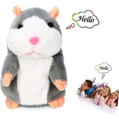 Jcotton - Hamster Parlant - Extérieur peluche - Intérieur ABS - Peluche - Publicité Jcotton - Hamster Parlant - Extérieur peluche - Intérieur ABS - Peluche - Publicité