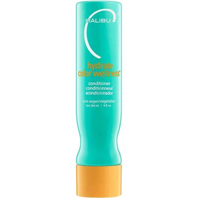 Malibu C Marque Hydrate Modèle - Après-shampoing Color Wellness - Publicité Malibu C Marque Hydrate Modèle - Après-shampoing Color Wellness - Publicité