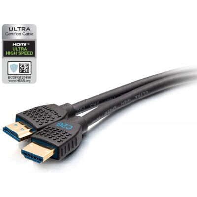C2G C2G10455 HDMI Cable - 8K 60Hz - Black C2G C2G10455 HDMI Cable - 8K 60Hz - Black