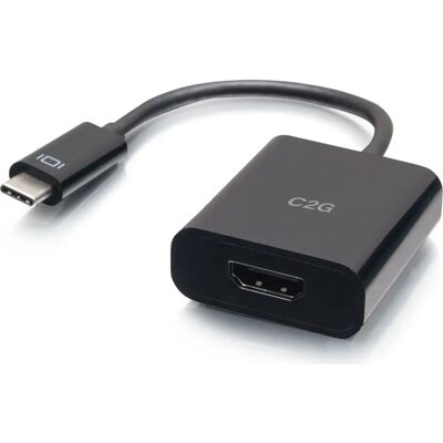 C2G C2G26935 USB graphics adapter - 4K 60Hz - Black - USB-C to HDMI C2G C2G26935 USB graphics adapter - 4K 60Hz - Black - USB-C to HDMI