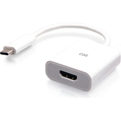 C2G C2G26936 USB graphics adapter - 4K 60Hz - White C2G C2G26936 USB graphics adapter - 4K 60Hz - White
