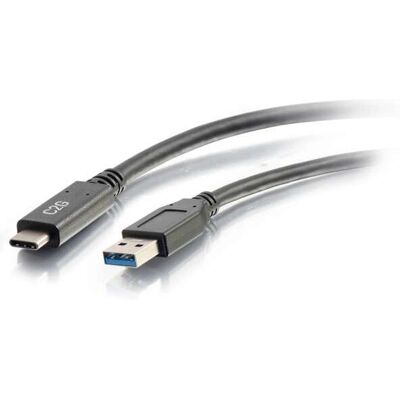 C2G USB Kabel 3m - USB-C zu USB-A - Schwarz - USB 3.2 Gen 1 C2G USB Kabel 3m - USB-C zu USB-A - Schwarz - USB 3.2 Gen 1