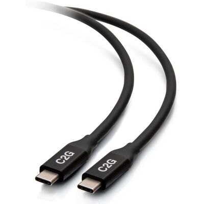 C2G C2G28877 USB Kabel - USB 4.0, 0,8 m, Schwarz C2G C2G28877 USB Kabel - USB 4.0, 0,8 m, Schwarz