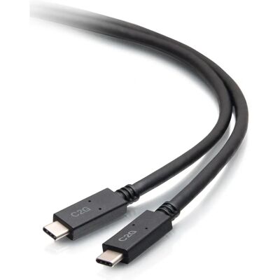 C2G USB-C Kabel 2m - Schwarz - Daten & Laden C2G USB-C Kabel 2m - Schwarz - Daten & Laden
