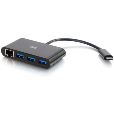 C2G 29747 Station d'accueil - USB 3.2 Gen 1 Type-C - Noir - Publicité C2G 29747 Station d'accueil - USB 3.2 Gen 1 Type-C - Noir - Publicité