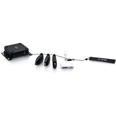 C2G C2G29890 Mini DisplayPort - DisplayPort - USB-C - Lightning - Black - Display Adapter C2G C2G29890 Mini DisplayPort - DisplayPort - USB-C - Lightning - Black - Display Adapter
