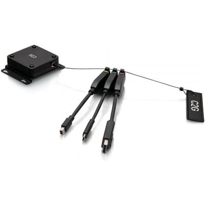 C2G Black Retractable 4K HDMI Adapter Kit with Color-Coded Ports C2G Black Retractable 4K HDMI Adapter Kit with Color-Coded Ports