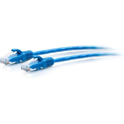 C2G C2G30125 Câble réseau - 0,3 m, Cat6a, U/UTP, Bleu - Publicité C2G C2G30125 Câble réseau - 0,3 m, Cat6a, U/UTP, Bleu - Publicité